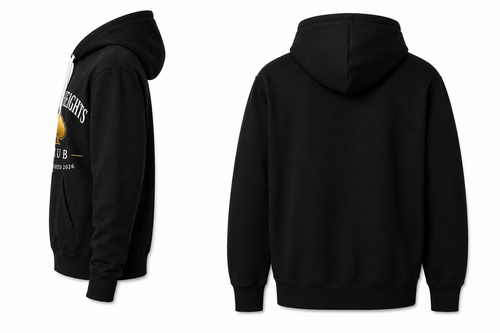 Black Casino Heights Club Hoodie