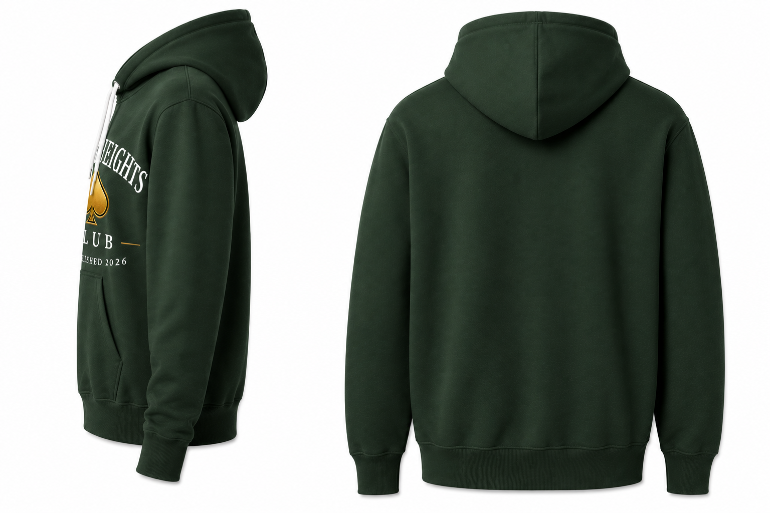 Forest Green Casino Heights Club Hoodie