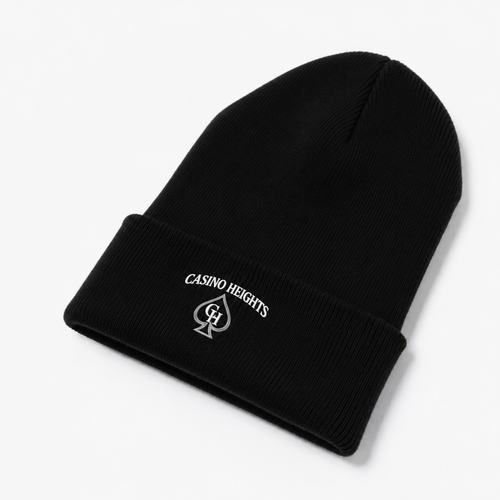 Casino Heights Beanie - Black