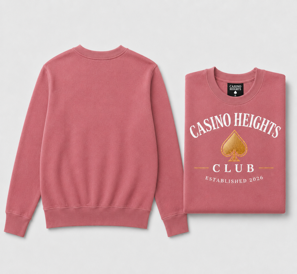Rose Casino Heights Club Crewneck Sweatshirt