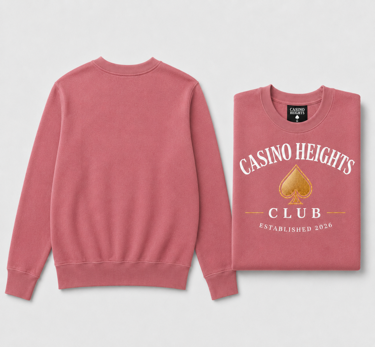 Rose Casino Heights Club Crewneck Sweatshirt