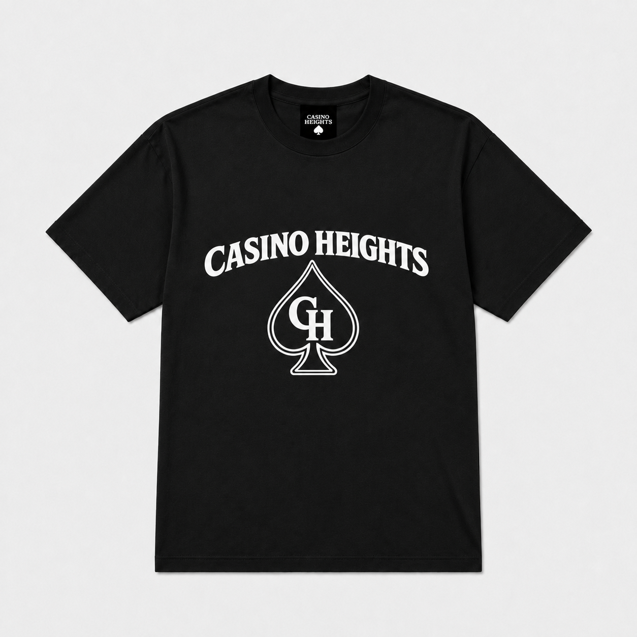 Casino Heights Staple Tee - Black