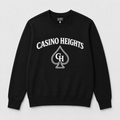 Casino Heights Staple Crewneck - Black