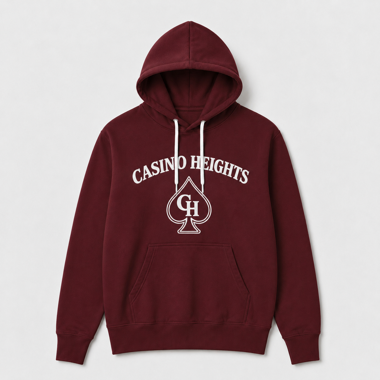Casino Heights Staple Hoodie - Maroon