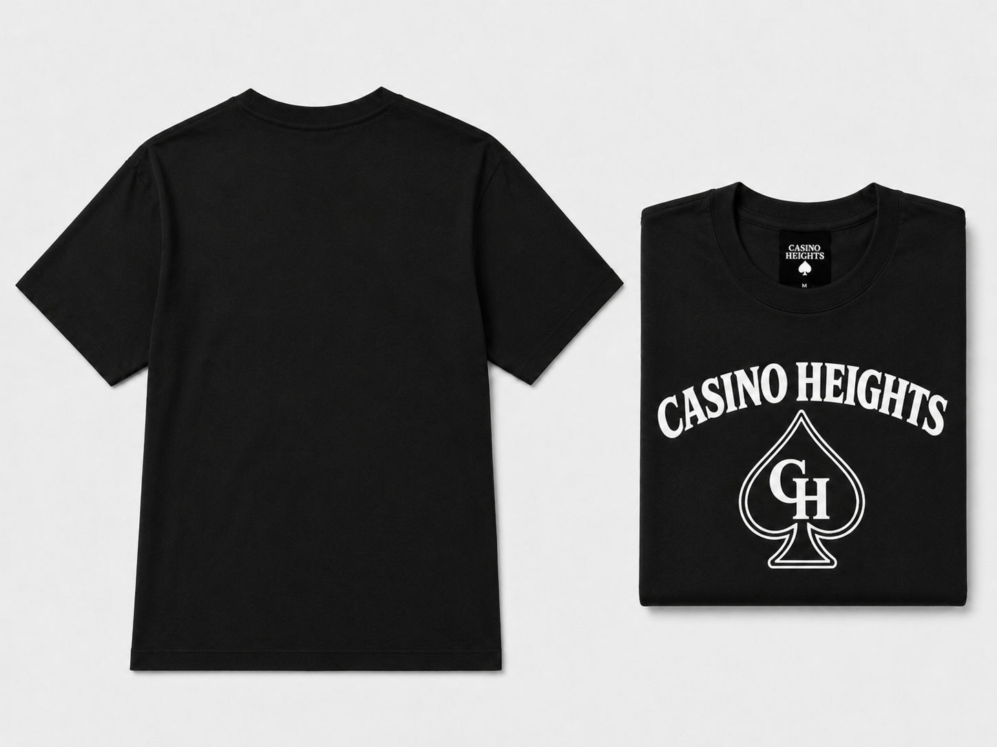 Casino Heights Staple Tee - Black