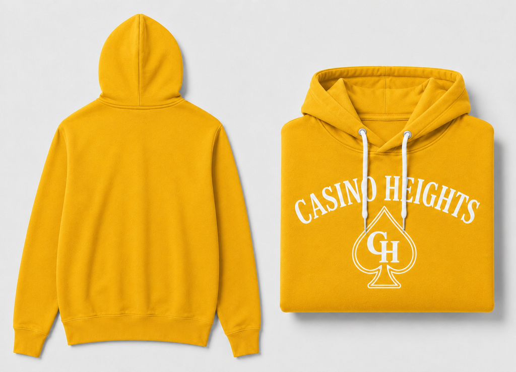 Casino Heights Staple Hoodie - Yellow
