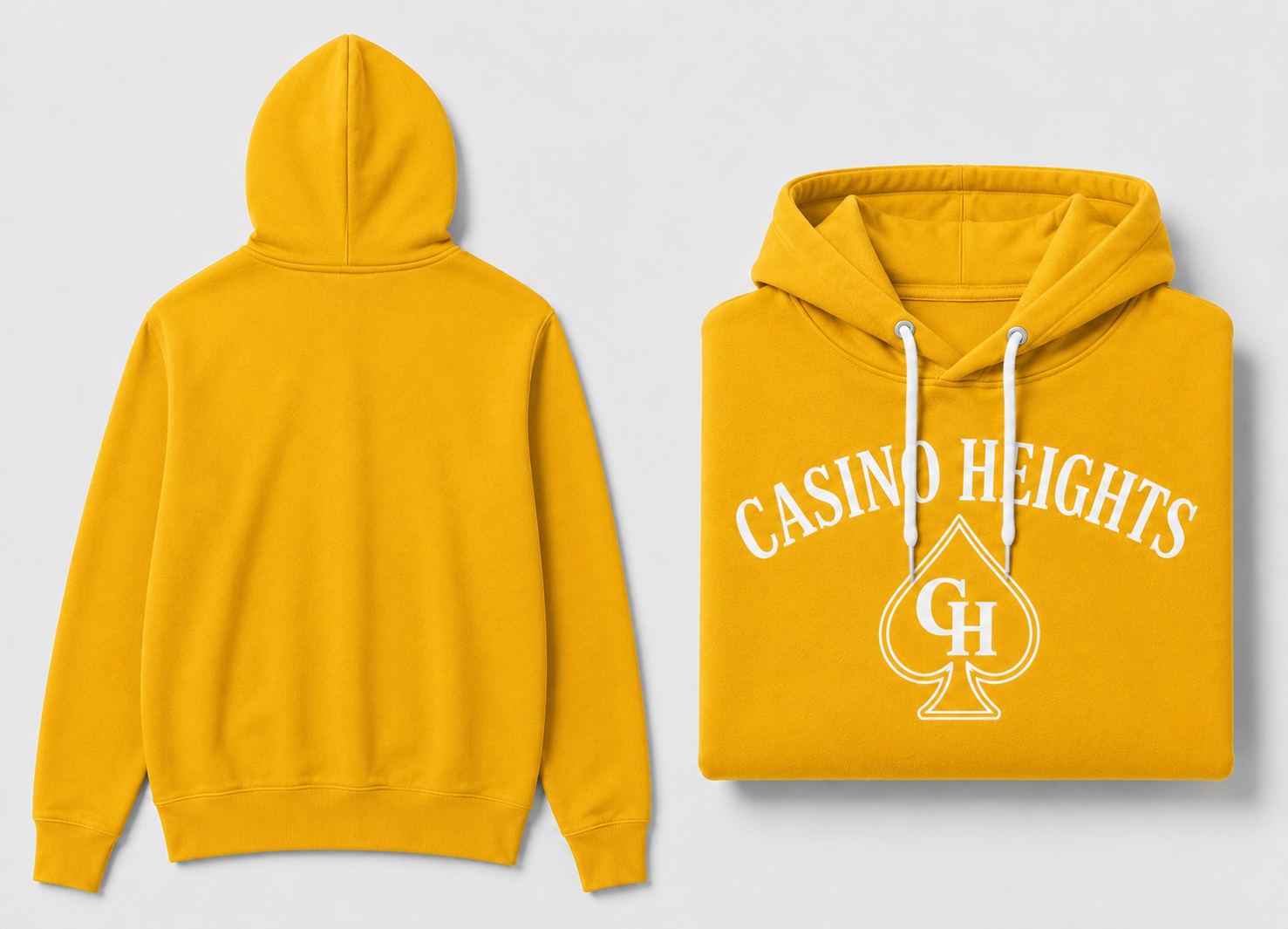 Casino Heights Staple Hoodie - Yellow