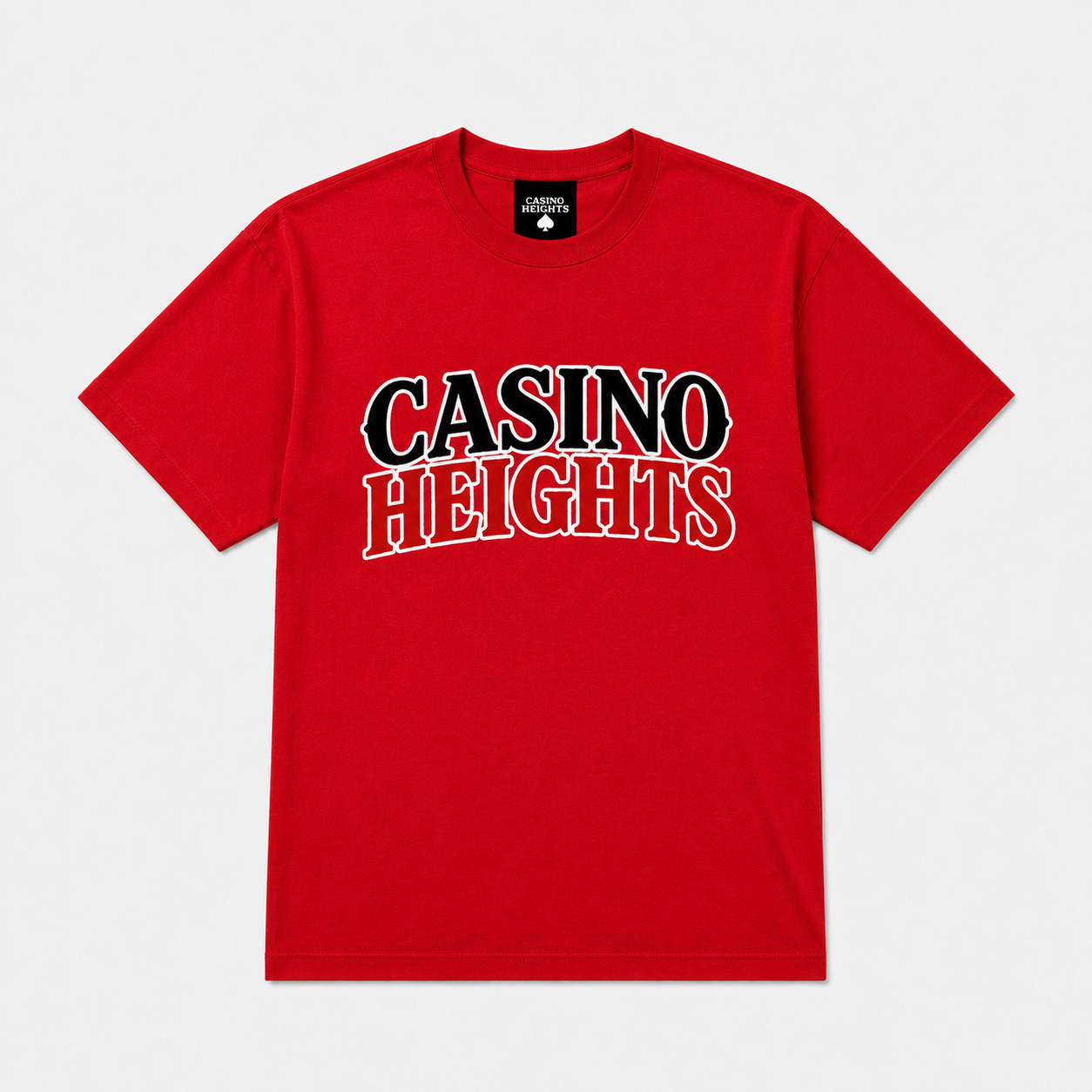 Casino Heights Signature Logo T-Shirt Red
