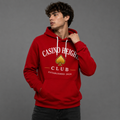 Red Casino Heights Club Hoodie