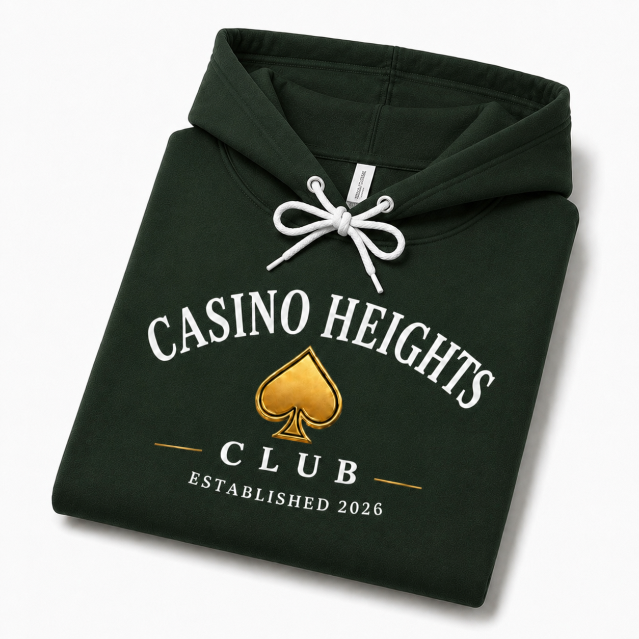 Forest Green Casino Heights Club Hoodie