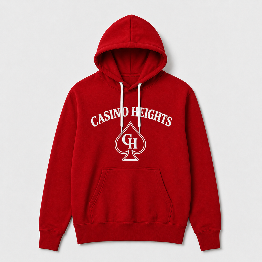 Casino Heights Staple Hoodie - Red