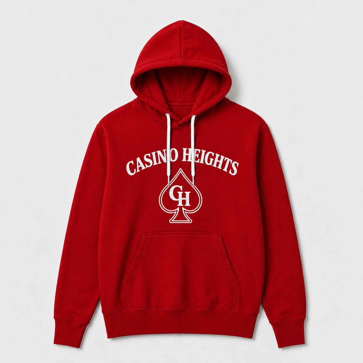 Casino Heights Staple Hoodie - Red