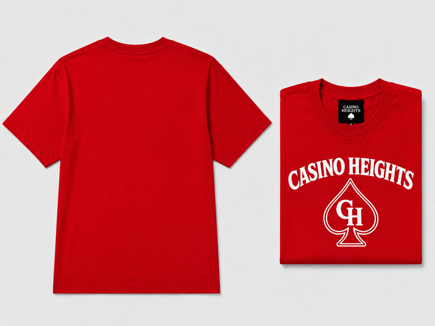 Casino Heights Staple Tee - Red
