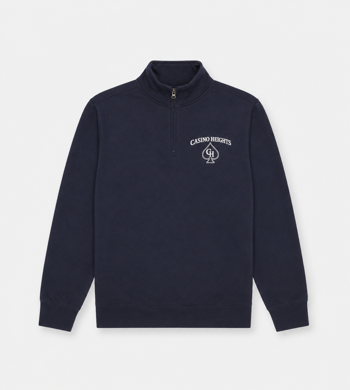 Casino Heights Quarter Zip - Navy Blazer