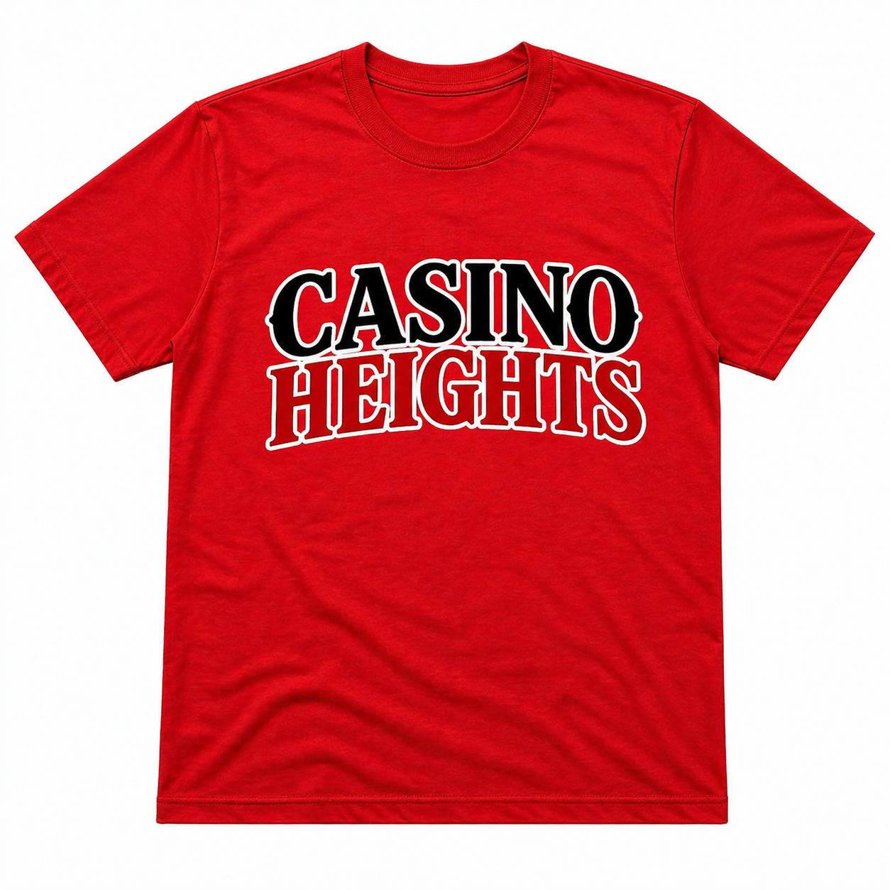 Casino Heights Signature Logo T-Shirt Red