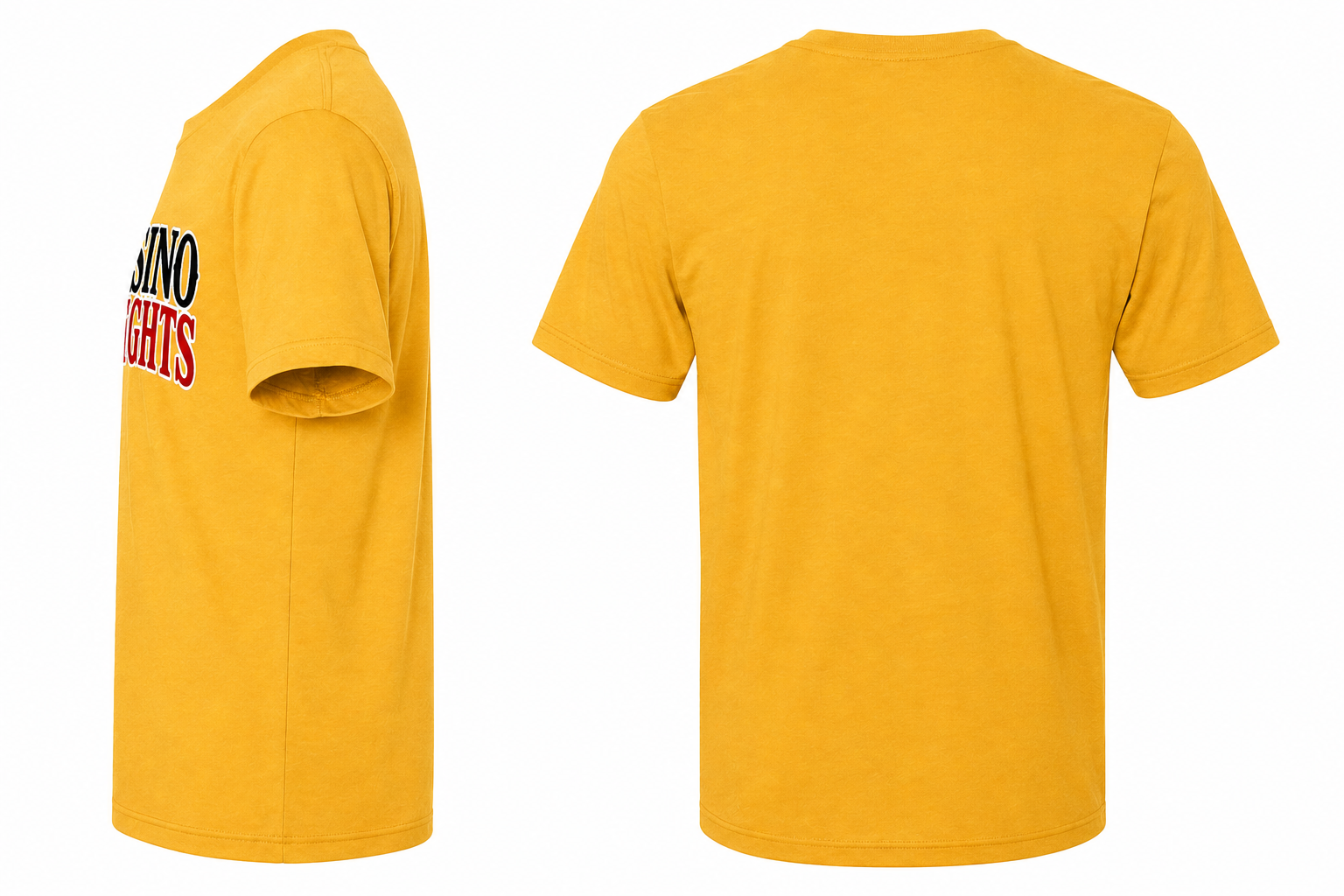 Casino Heights Signature Logo T-Shirt – Gold