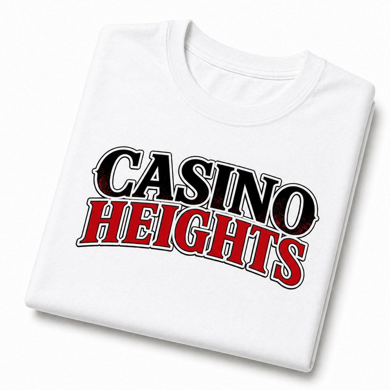 Casino Heights Signature Logo T-Shirt – White