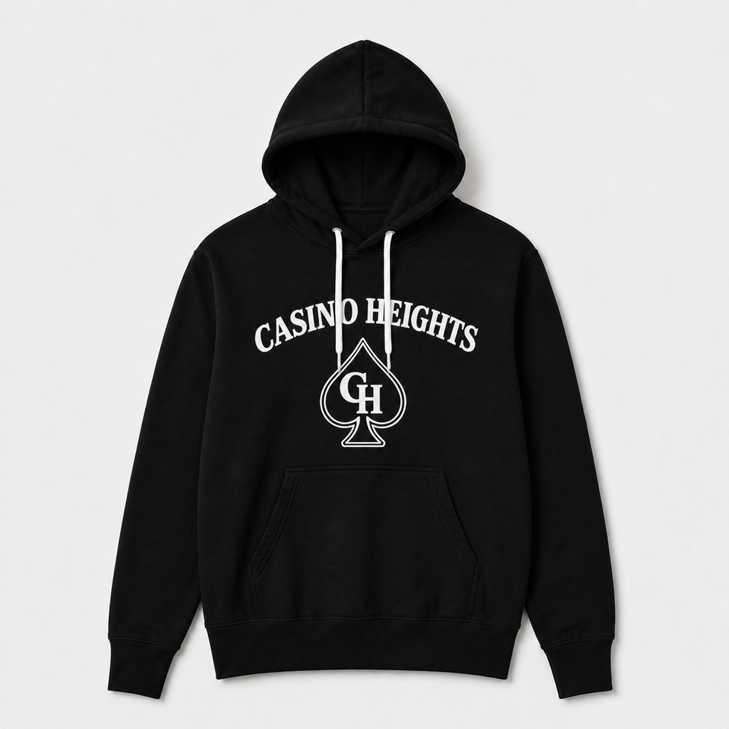 Casino Heights Staple Hoodie - Black