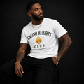Casino Heights Club Gold Spade Graphic T-Shirt – White