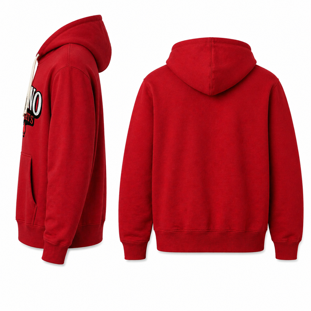 Casino Heights Classic Logo Hoodie – Red