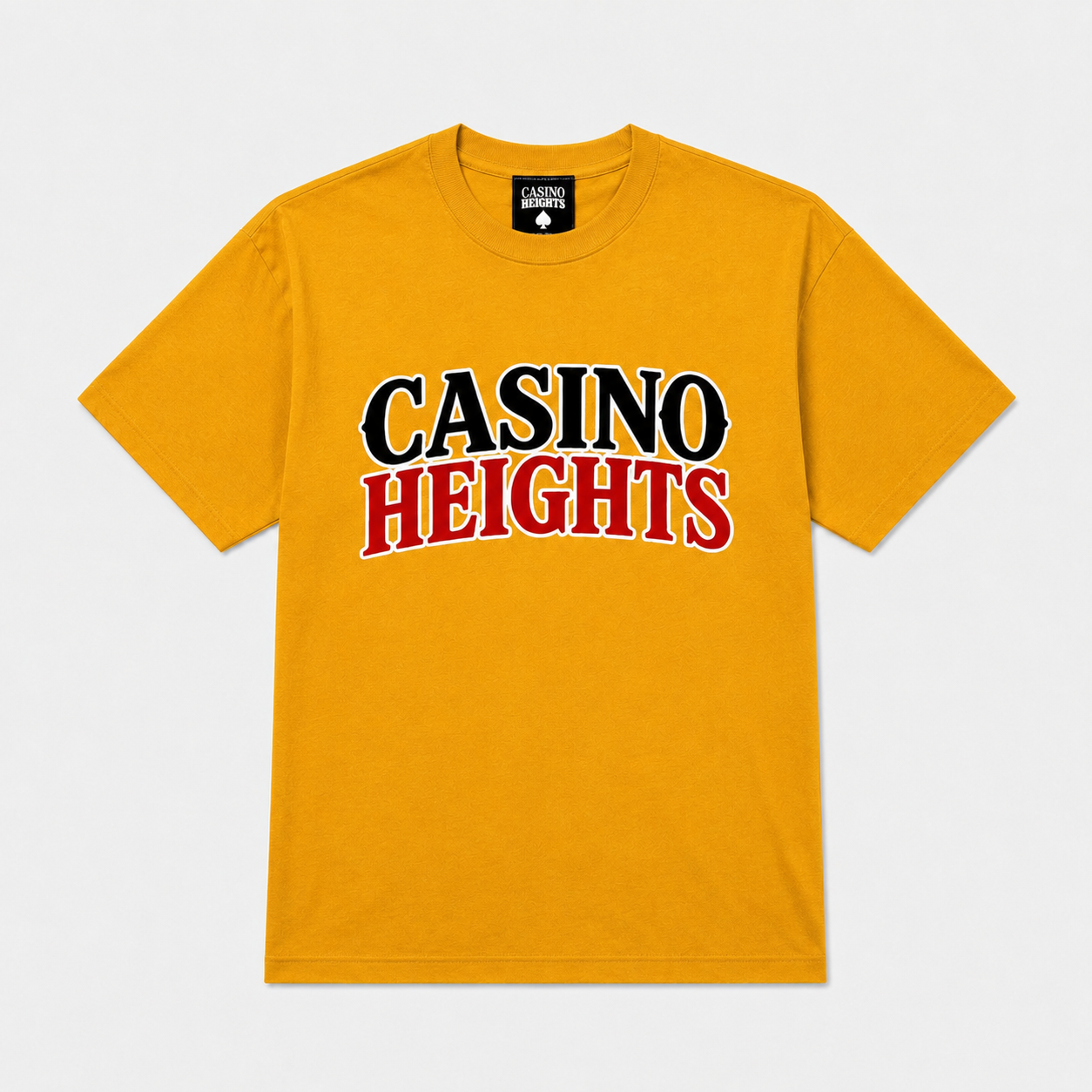 Casino Heights Signature Logo T-Shirt – Gold