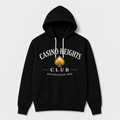 Black Casino Heights Club Hoodie