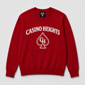 Casino Heights Staple Crewneck - Cardinal